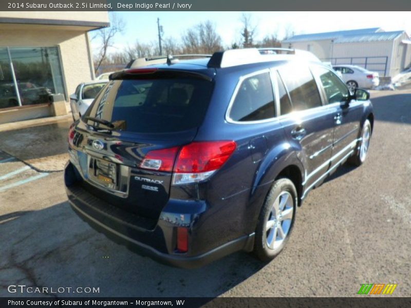 Deep Indigo Pearl / Ivory 2014 Subaru Outback 2.5i Limited