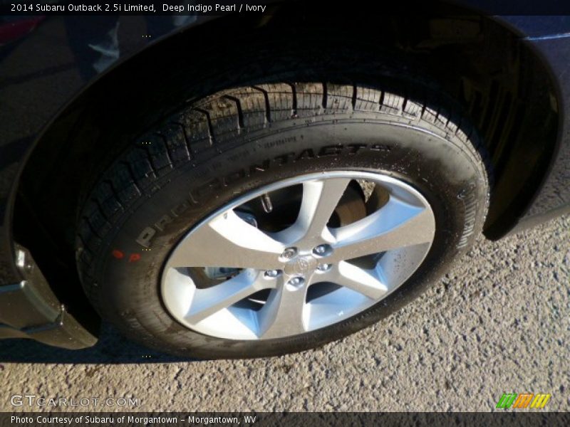 Deep Indigo Pearl / Ivory 2014 Subaru Outback 2.5i Limited