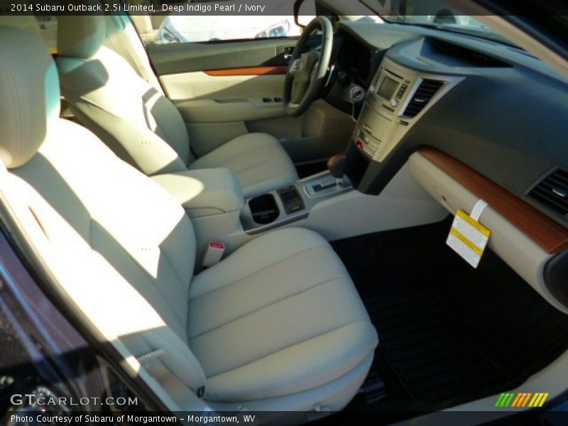 Deep Indigo Pearl / Ivory 2014 Subaru Outback 2.5i Limited