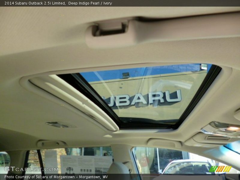 Deep Indigo Pearl / Ivory 2014 Subaru Outback 2.5i Limited