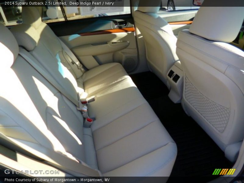Deep Indigo Pearl / Ivory 2014 Subaru Outback 2.5i Limited