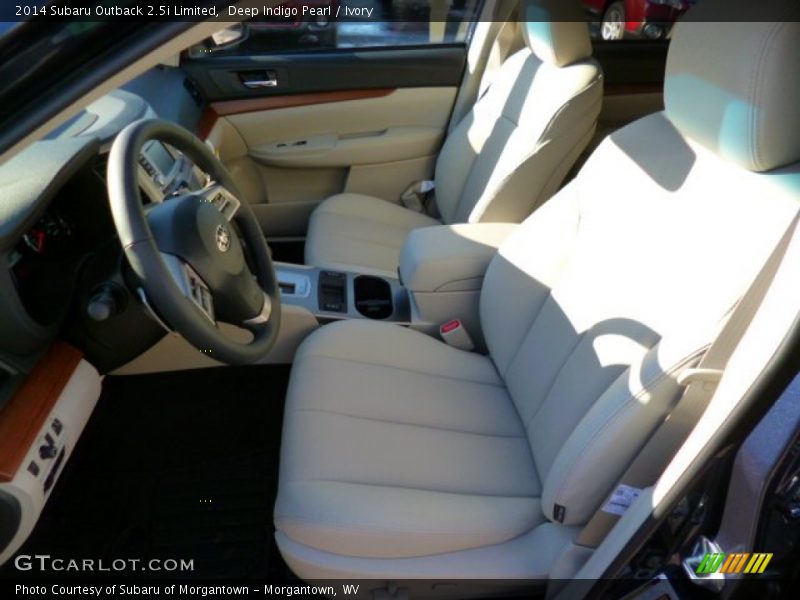 Deep Indigo Pearl / Ivory 2014 Subaru Outback 2.5i Limited