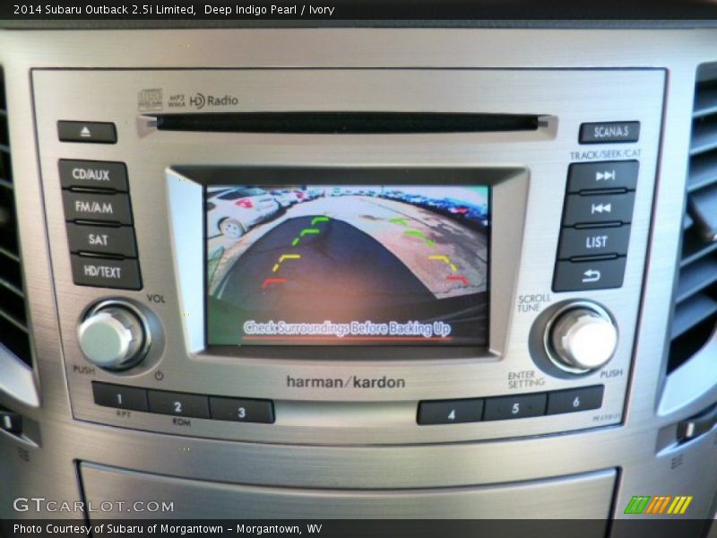Deep Indigo Pearl / Ivory 2014 Subaru Outback 2.5i Limited