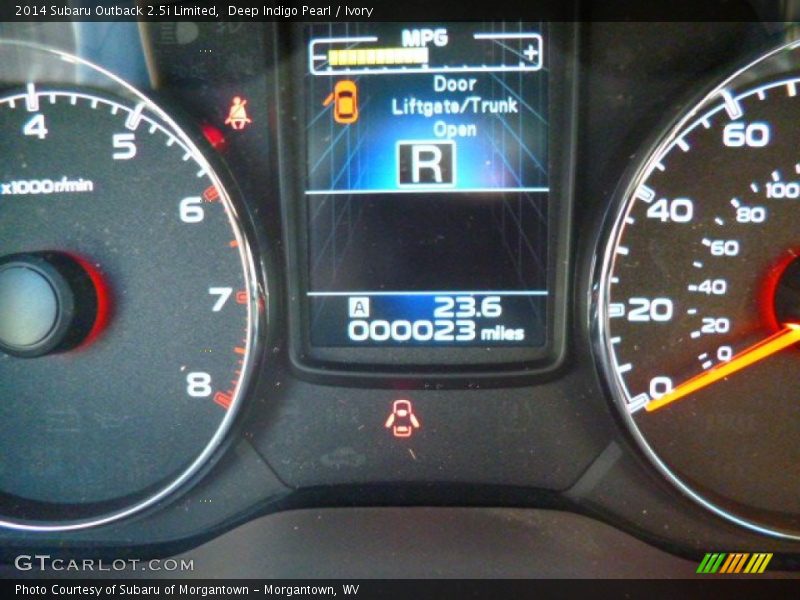 Deep Indigo Pearl / Ivory 2014 Subaru Outback 2.5i Limited
