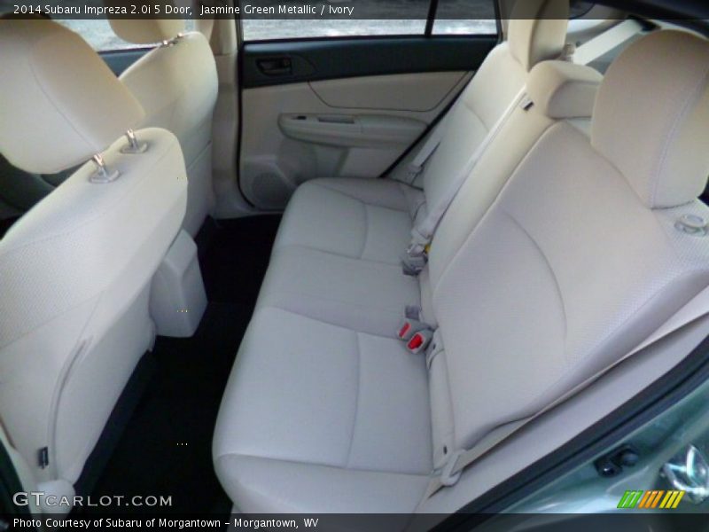 Jasmine Green Metallic / Ivory 2014 Subaru Impreza 2.0i 5 Door