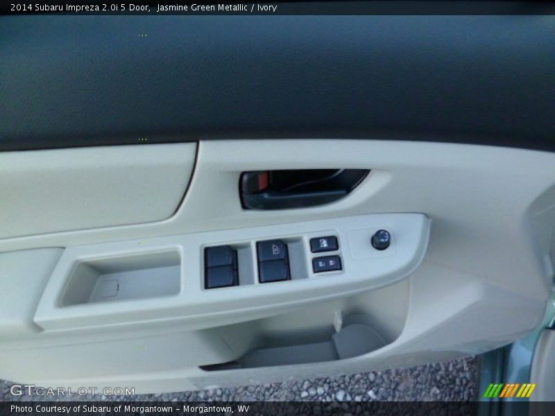Jasmine Green Metallic / Ivory 2014 Subaru Impreza 2.0i 5 Door