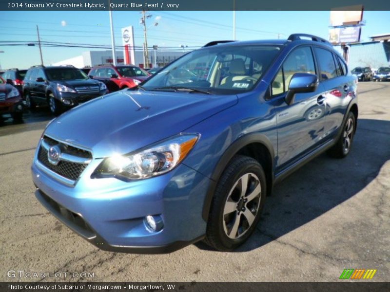 Quartz Blue Pearl / Ivory 2014 Subaru XV Crosstrek Hybrid