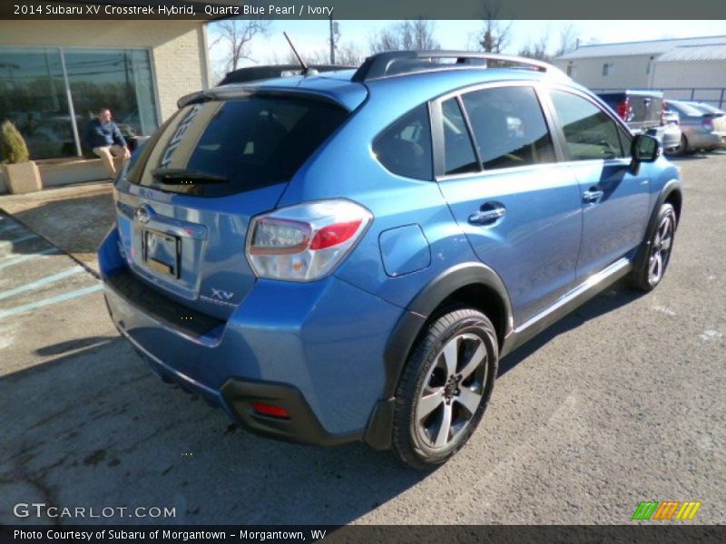 Quartz Blue Pearl / Ivory 2014 Subaru XV Crosstrek Hybrid