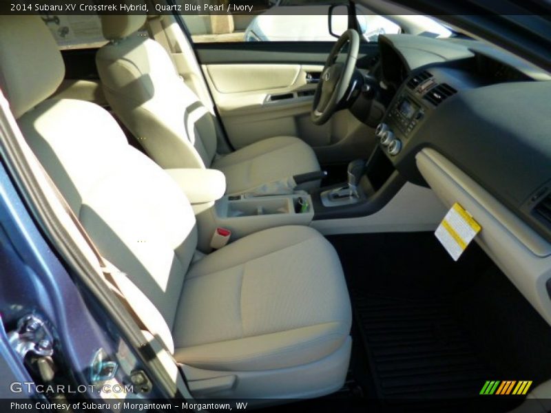 Quartz Blue Pearl / Ivory 2014 Subaru XV Crosstrek Hybrid