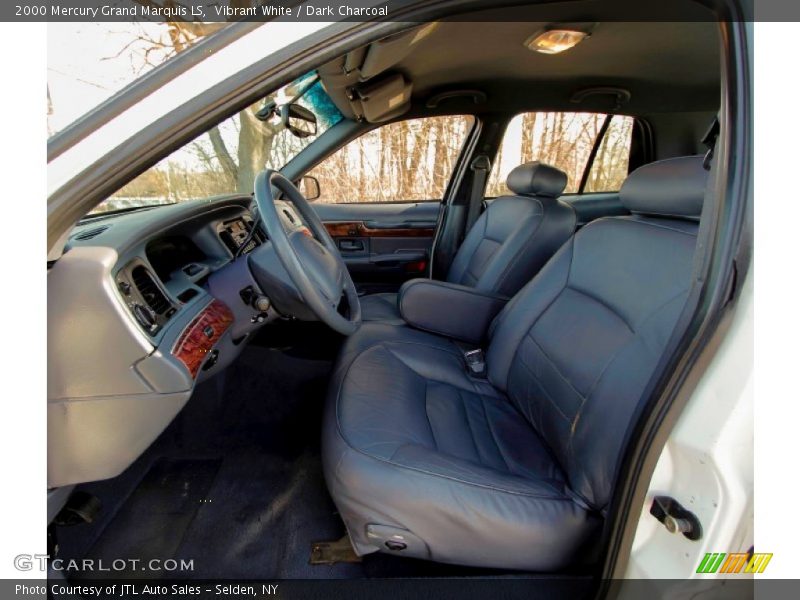 Vibrant White / Dark Charcoal 2000 Mercury Grand Marquis LS