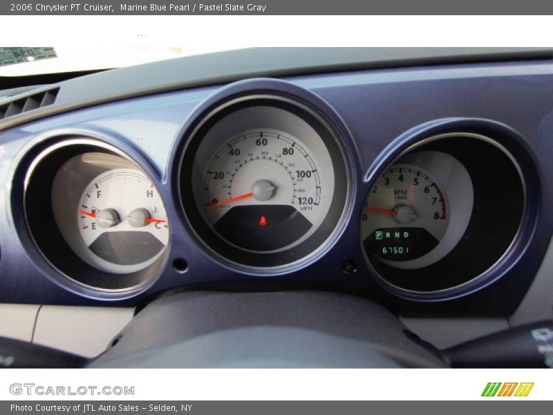 Marine Blue Pearl / Pastel Slate Gray 2006 Chrysler PT Cruiser