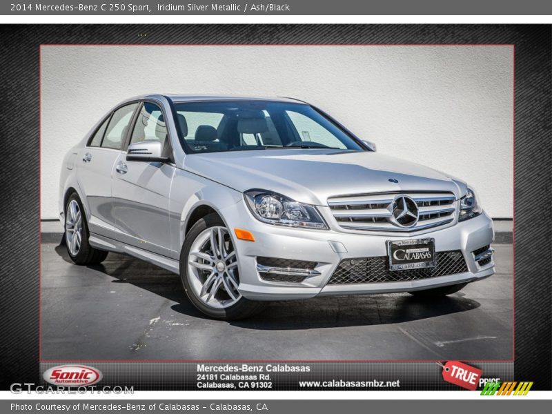 Iridium Silver Metallic / Ash/Black 2014 Mercedes-Benz C 250 Sport