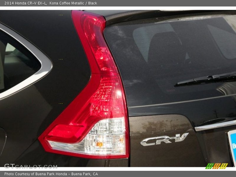 Kona Coffee Metallic / Black 2014 Honda CR-V EX-L