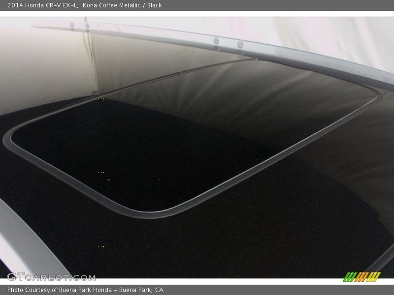 Kona Coffee Metallic / Black 2014 Honda CR-V EX-L