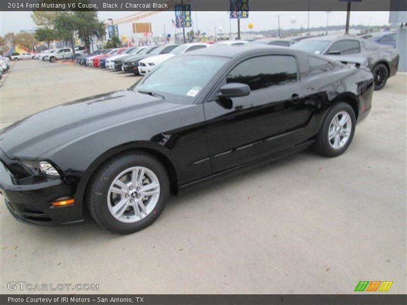 Black / Charcoal Black 2014 Ford Mustang V6 Coupe