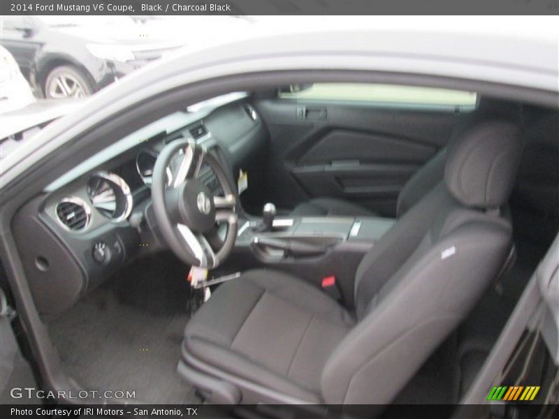 Black / Charcoal Black 2014 Ford Mustang V6 Coupe
