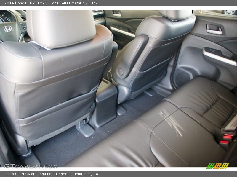 Kona Coffee Metallic / Black 2014 Honda CR-V EX-L