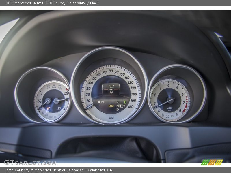 Polar White / Black 2014 Mercedes-Benz E 350 Coupe