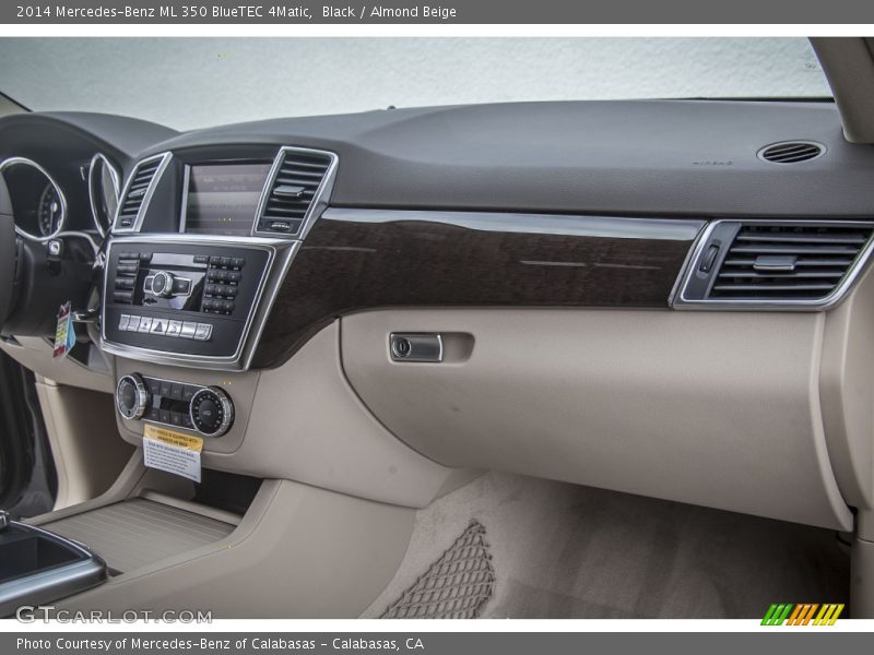 Black / Almond Beige 2014 Mercedes-Benz ML 350 BlueTEC 4Matic
