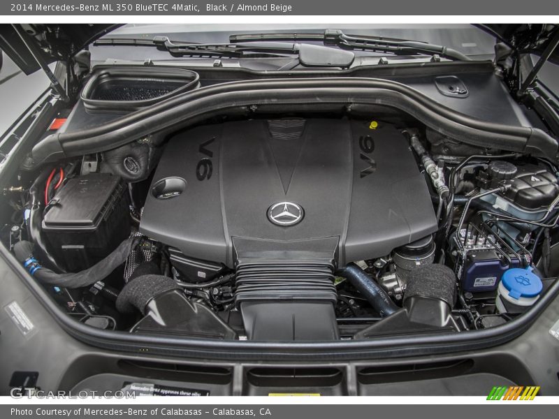Black / Almond Beige 2014 Mercedes-Benz ML 350 BlueTEC 4Matic