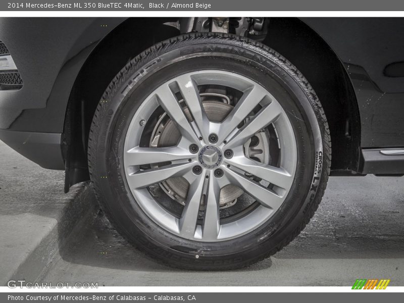 Black / Almond Beige 2014 Mercedes-Benz ML 350 BlueTEC 4Matic