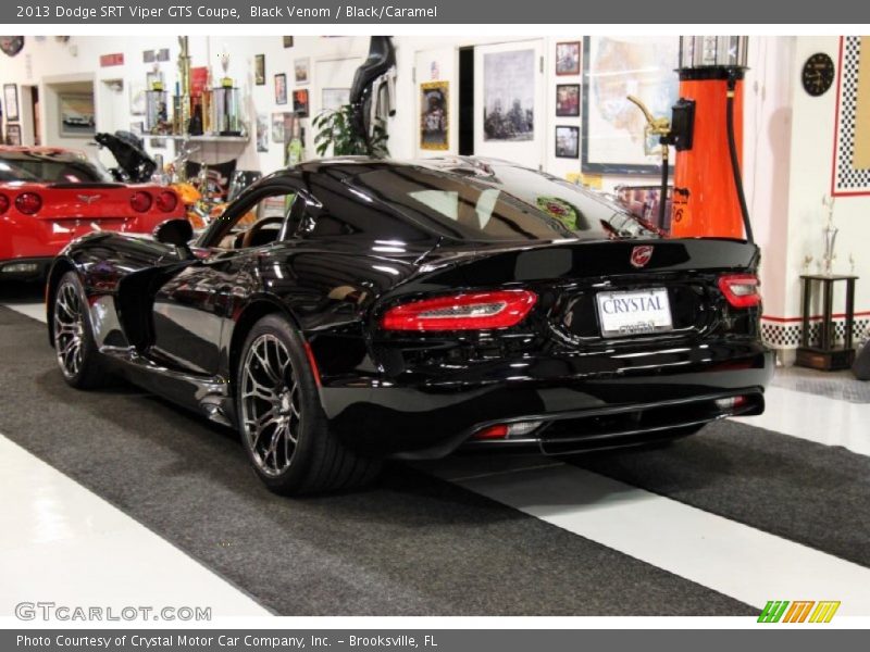 Black Venom / Black/Caramel 2013 Dodge SRT Viper GTS Coupe