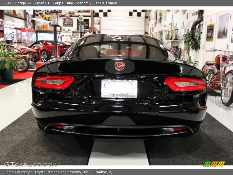 Black Venom / Black/Caramel 2013 Dodge SRT Viper GTS Coupe
