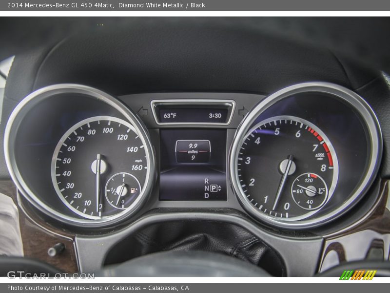 Diamond White Metallic / Black 2014 Mercedes-Benz GL 450 4Matic