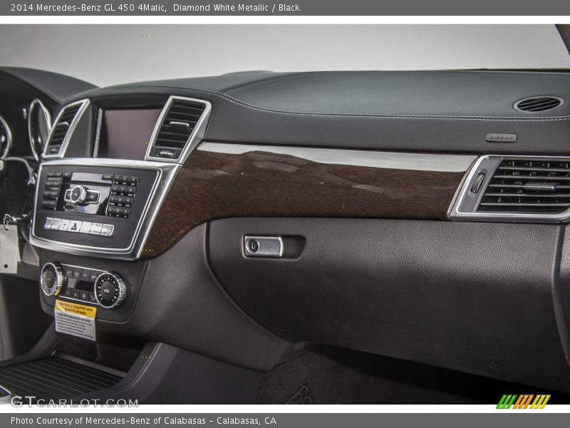 Diamond White Metallic / Black 2014 Mercedes-Benz GL 450 4Matic