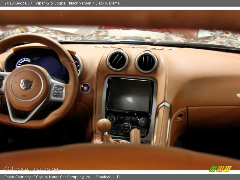 Black Venom / Black/Caramel 2013 Dodge SRT Viper GTS Coupe
