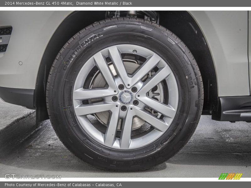 Diamond White Metallic / Black 2014 Mercedes-Benz GL 450 4Matic