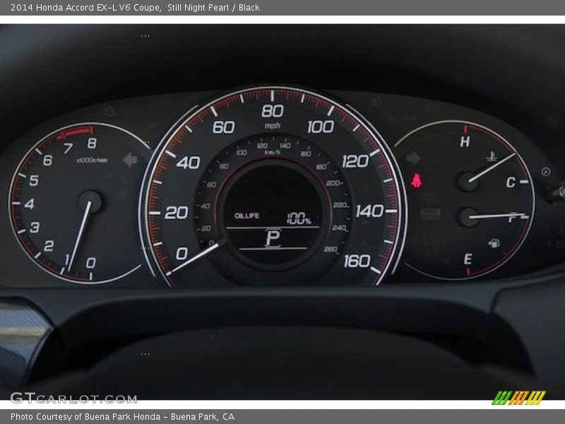  2014 Accord EX-L V6 Coupe EX-L V6 Coupe Gauges