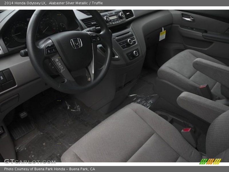 Alabaster Silver Metallic / Truffle 2014 Honda Odyssey LX