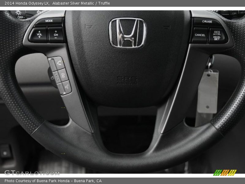 Alabaster Silver Metallic / Truffle 2014 Honda Odyssey LX