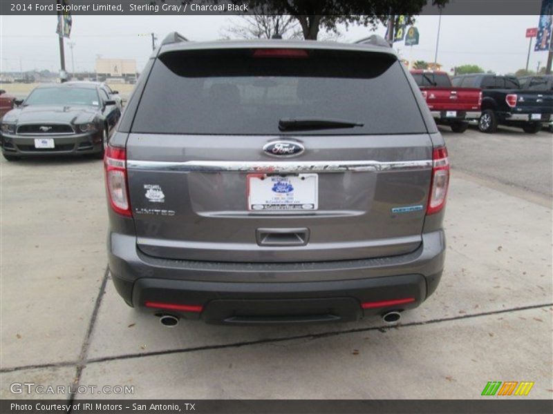 Sterling Gray / Charcoal Black 2014 Ford Explorer Limited