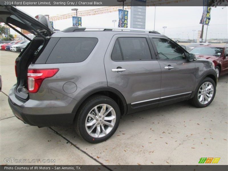 Sterling Gray / Charcoal Black 2014 Ford Explorer Limited