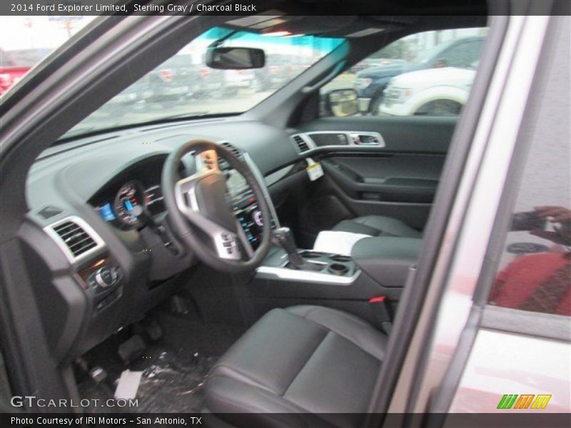 Sterling Gray / Charcoal Black 2014 Ford Explorer Limited