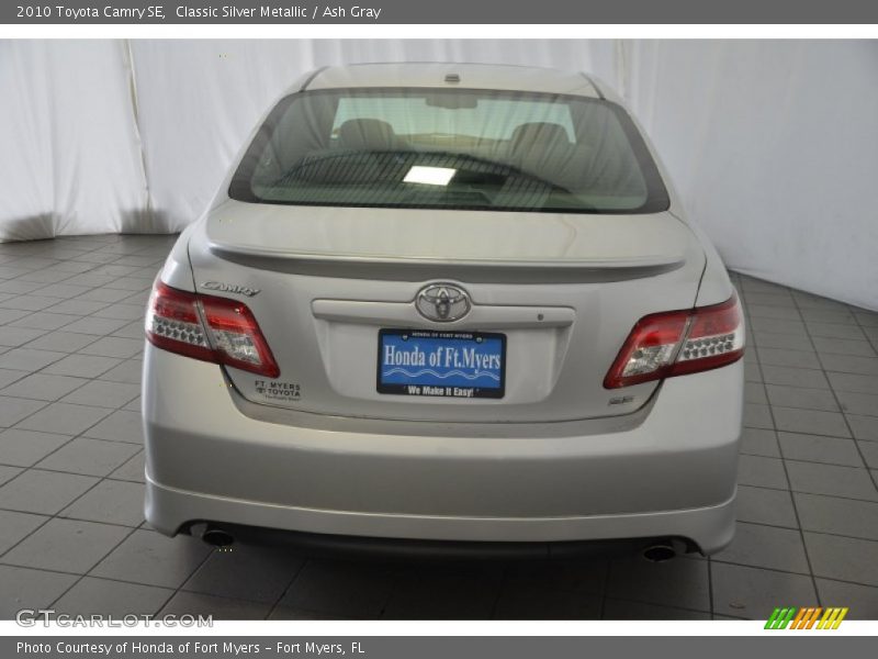 Classic Silver Metallic / Ash Gray 2010 Toyota Camry SE