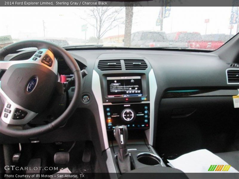 Sterling Gray / Charcoal Black 2014 Ford Explorer Limited