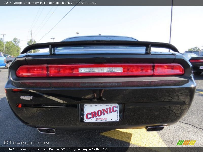 Black / Dark Slate Gray 2014 Dodge Challenger R/T Blacktop