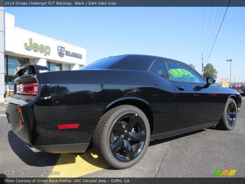 Black / Dark Slate Gray 2014 Dodge Challenger R/T Blacktop
