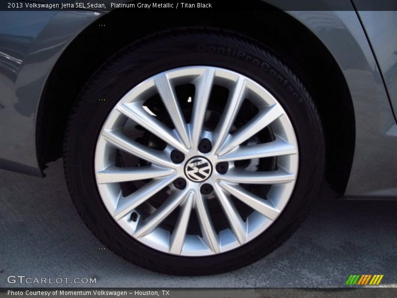 Platinum Gray Metallic / Titan Black 2013 Volkswagen Jetta SEL Sedan