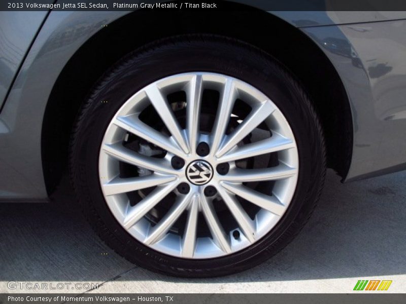 Platinum Gray Metallic / Titan Black 2013 Volkswagen Jetta SEL Sedan