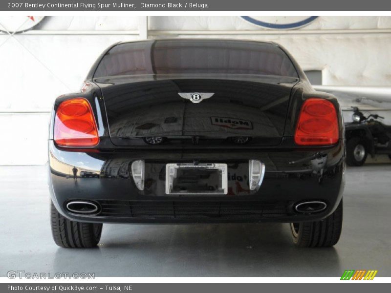 Diamond Black / Beluga 2007 Bentley Continental Flying Spur Mulliner