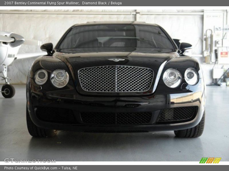 Diamond Black / Beluga 2007 Bentley Continental Flying Spur Mulliner