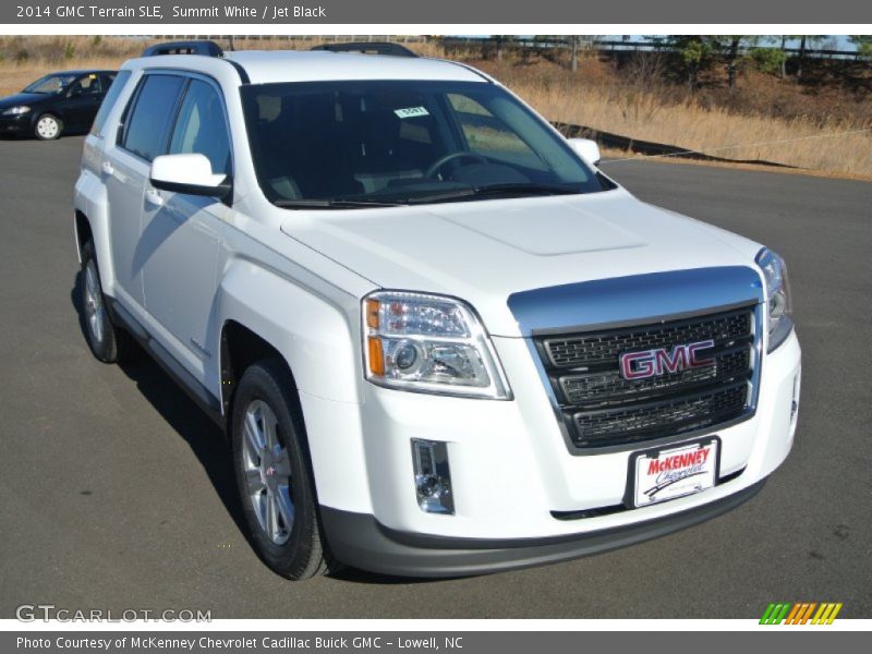 Summit White / Jet Black 2014 GMC Terrain SLE