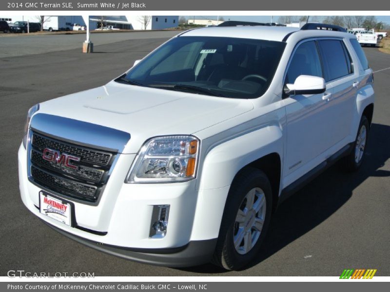 Summit White / Jet Black 2014 GMC Terrain SLE