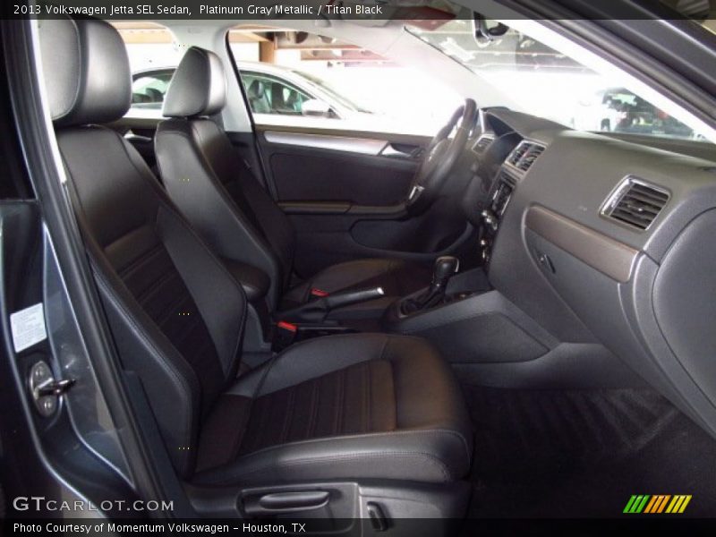 Platinum Gray Metallic / Titan Black 2013 Volkswagen Jetta SEL Sedan