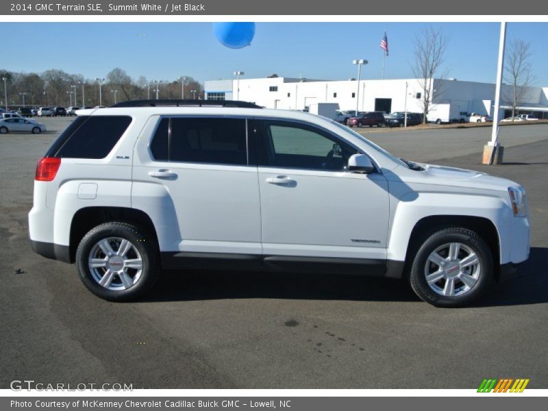 Summit White / Jet Black 2014 GMC Terrain SLE