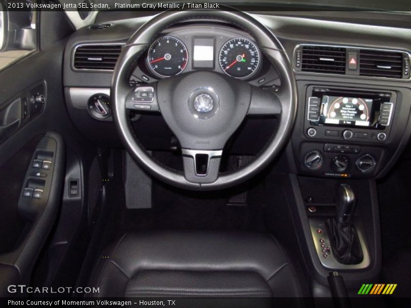 Platinum Gray Metallic / Titan Black 2013 Volkswagen Jetta SEL Sedan